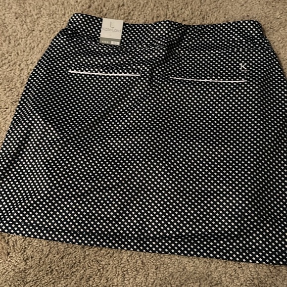 Kate Lord Gingham Golf Athletic Skort Gingham Print M NWT - Picture 7 of 7